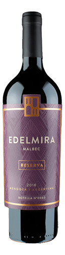 Vino Edelmira Malbec X750ml