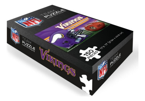 Quebra-cabeça Team Puzzle 150pcs Minnesota Vikings