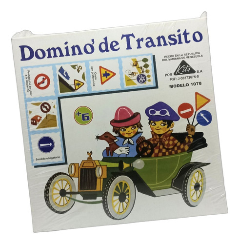 Domino De Tránsito Juego Didáctico Niños