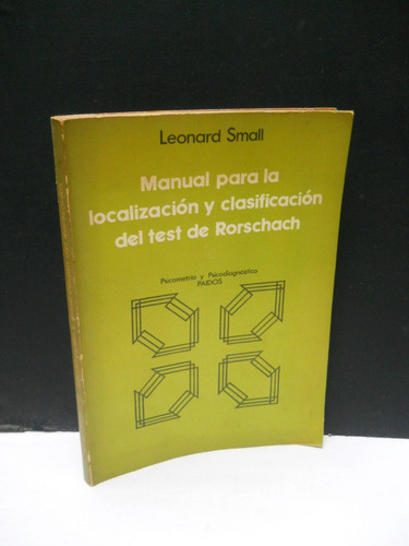 Leonard Small - Manual Localización Clasificación Rorschach