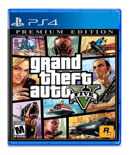 Grand Theft Auto V Premium Edition Ps4 Fisico Sellado