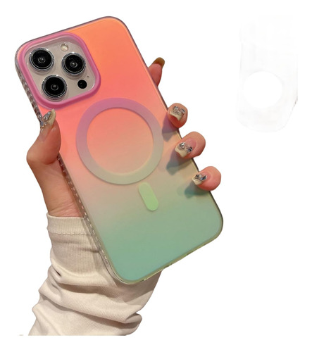 Ook Funda Magnética Para iPhone 15 Pro, Funda Para Teléfono