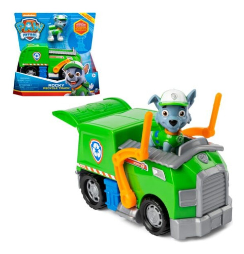 Paw Patrol - Camion De Reciclaje - Rocky - Spin Master