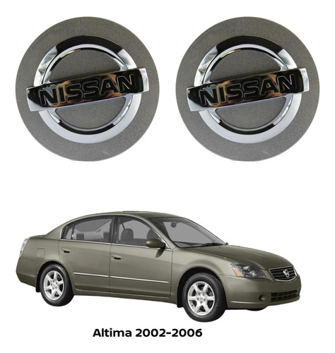 Tapón Rines De Lujo 2pz Altima 2002-2006