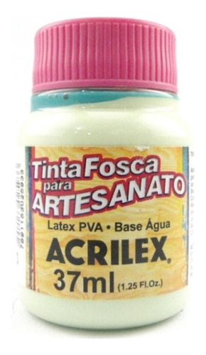 Tinta Acrilex Fosca Artes. 37 Ml 820 Verde Primavera