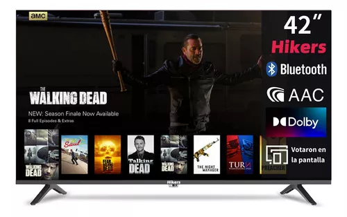 comprar Pantalla Smart Tv Hikers 42 Pulgadas Led Fhd Con  Dolby\u002Faac 