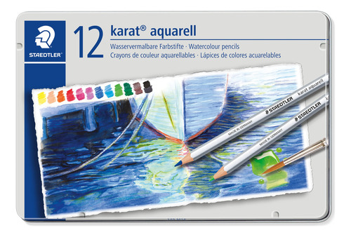 Staedtler Karat Aquarell - Lápices De Acuarela Premium, Ju.