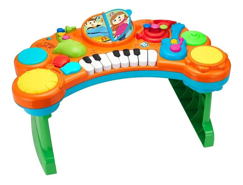 Piano Musical Bebe Con Luces Y Sonidos 10 En 1 Infantino