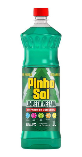 Limpador Diluível Pinho Sol Limpeza Pesada Eucalipto 1l