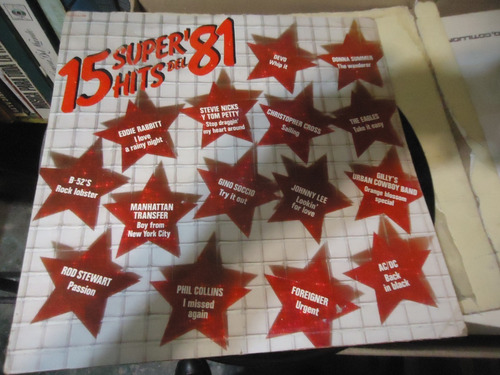 15 Super Hits Del 81 Varios Artistas Lp