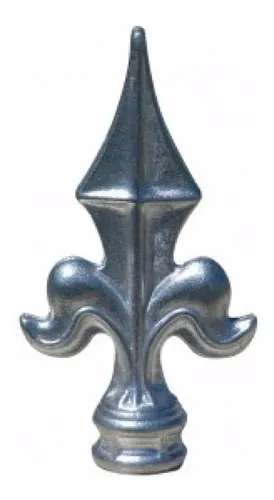 comprar Aplique Para Reja Punta Flor De Liz Adorno  Aluminio 12 Y 14