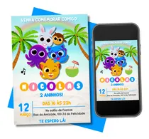 Comprar Convite Digital Bolofofos Online Virtual Whatsapp E-mail 