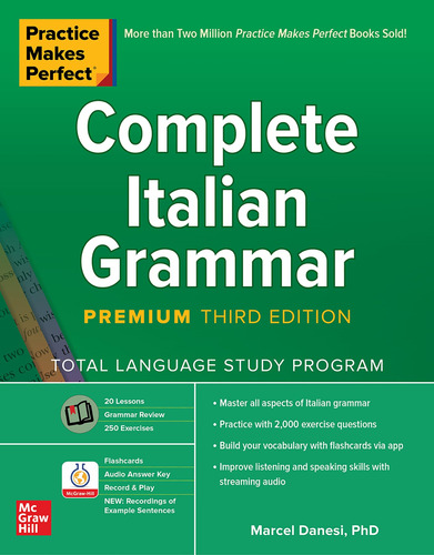 Practice Makes Perfect: Complete Italian Grammar, Premium Th