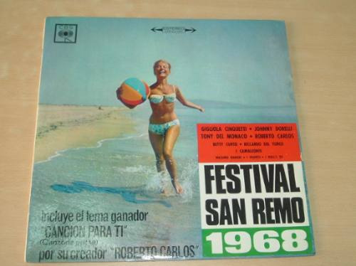 Roberto Carlos Gigliola Cinquetti San Remo Vinilo Argentino