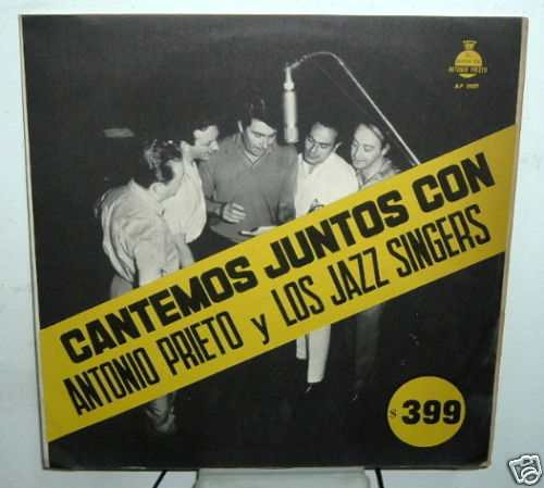 Antonio Prieto Jazz Singers Cantemos Juntos Vinilo Argentino