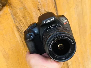 Canon Eos Rebel T6 Dslr Color Negro