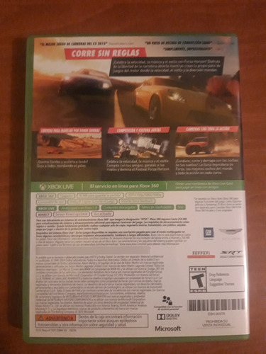 Forza Horizon Xbox 360 (Reacondicionado)