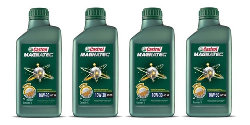 4 Óleo Castrol Magnatec 10w30 Semissintético Api Sn 