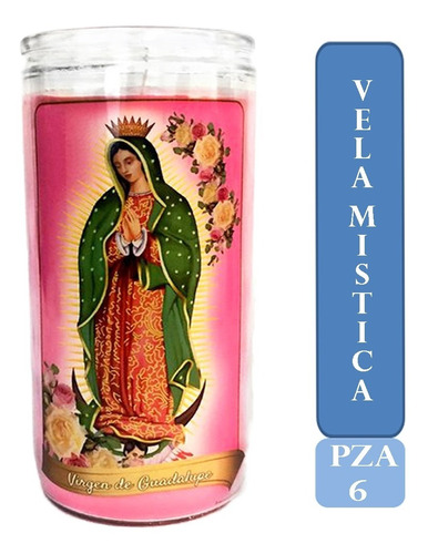 Caja Veladora Virgen De Guadalupe Mimarca