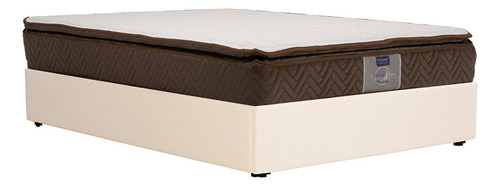 Colchon Matrimonial Restonic Nautilus + Base Cama Avanti
