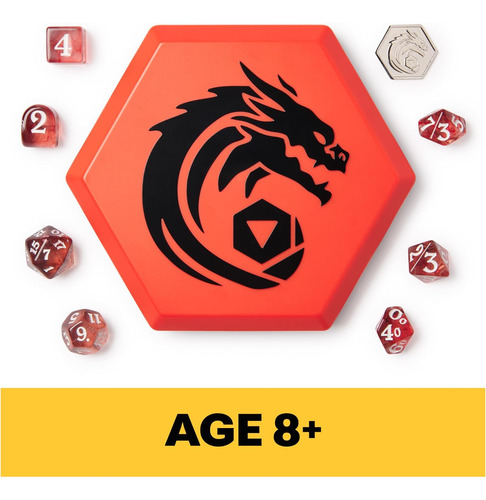 Campaign Dice, Juego De Rol Poliedro Premium Dice To Go...