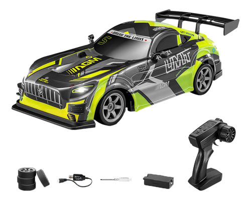 1/16 Rc Drift Pneu Carro Modelo Drift Sport Carro De Verde