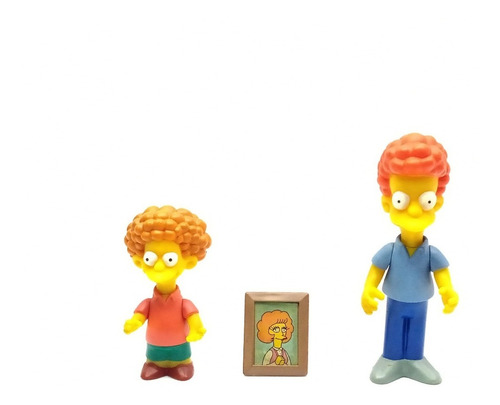 Set De Muñecos Playmates The Simpsons Rod & Todd Flanders.