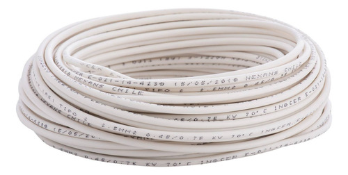 Cable Libre De Halógenos (h07z1k) 2,5 Mm2 25 M Blanco