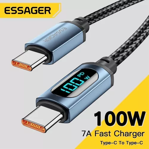 Cable súper rápido USB tipo C 7A 100W para Huawei Mate 40 30