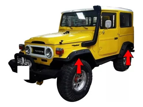 Ampliaciones Extensiones Toyota Landcruiser Fj40 Medio Juego