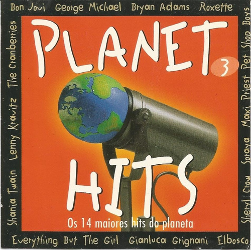 Cd - Planet Hits 3 - Bon Jovi, George Michael, Pet Shop Boys