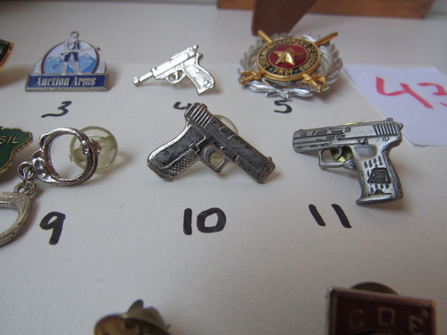 Pins E Botons Armas Militar Exército Lote 043