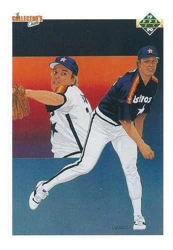 Barajita Mike Scott Upper Deck 1990 #88 Astros Houston