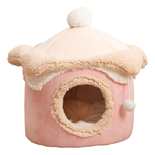 Casa De Cama Para Gatos, Cueva Semicerrada Para 40cmx40cm