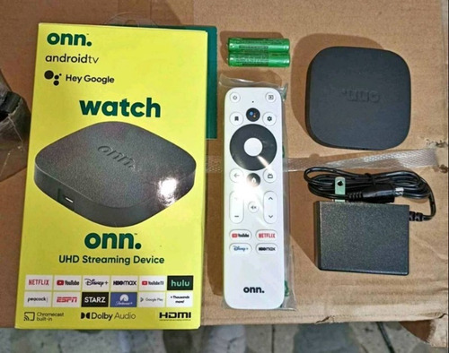 Imagen 2 de 6 de Onn Tv Box Androidtv 4k Uhd Original Envio Gratis
