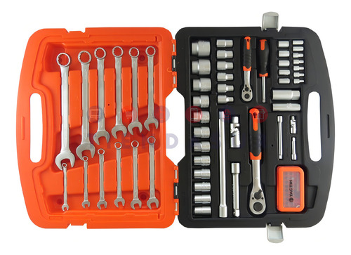 Juego Set Llaves Tubos Crique Tactix 85 Piezas
