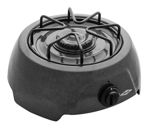 Imagen 4 de 5 de Estufa De Mesa Haceb 1 Puesto Gas Propano Comino-1 Gris