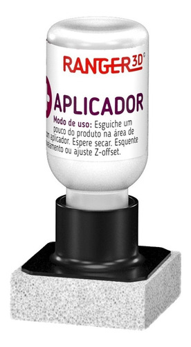 Aplicador Da Ranger 3d Para Adesivo Fixador Impressão 3d