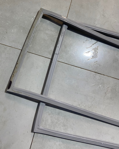 Par Borracha Porta Refrigerador E Freezer Philco Prf533 Id Cinza (Usado)