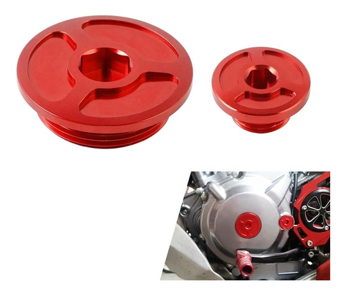 Tapón Para Motor Honda Crf1000l, Compatible Y Duradero