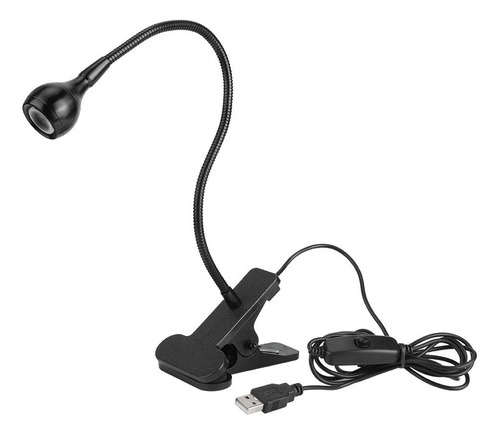 Clip De Abrazadera Flexible Usb En Luz De Escritorio Led Noc