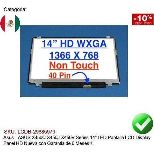 ASUS X450C X450J X450V Series 14 LED LCD Screen Display Panel HD
