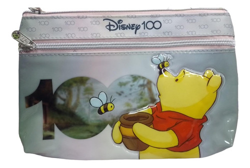 Cartuchera Winnie Pooh Dos Bolsillos Disney 100