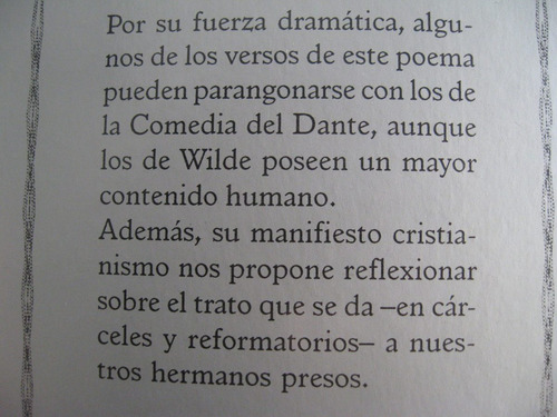 Oscar Wilde - Balada De La Cárcel De Reading