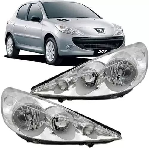 Optica Delantera Peugeot 207 Compact Todos Modelos Orig/t