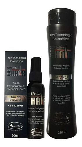 Kit 1 Tonico Max Hair Renasce Fios + 1 Shampoo Max Hair Sv