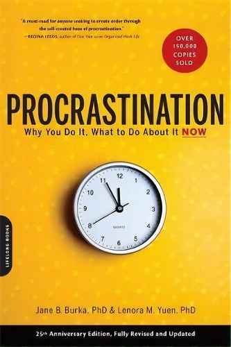 Procrastination, De Jane B. Burka. Editorial Ingram Publisher Services Us, Tapa Blanda En Inglés