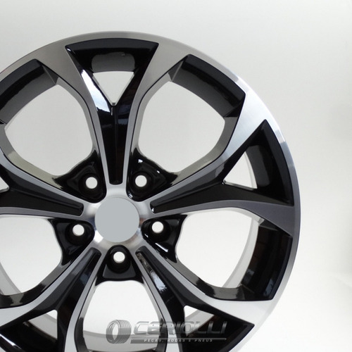 Roda New Civic 2016 Exr Aro 17 5x114 / Unidade Cor Preto Diamantado