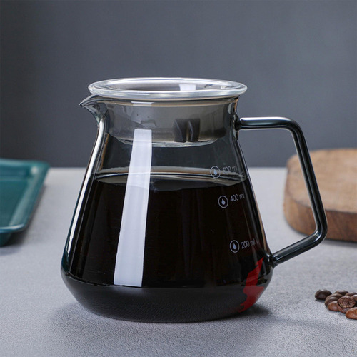2x Vaso Para Verter Sobre La Cafetera Goteo Manual Servidor