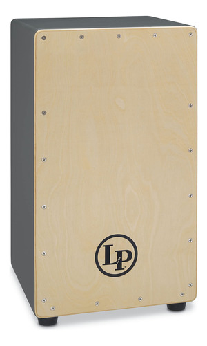 Latin Percussion Caja De Alambre Cajon Con Placa Frontal Nat